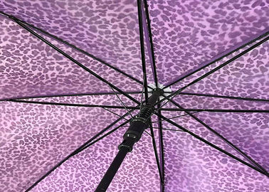 Form-Kunststoffgriff einzigartiges der 23 Zoll-Auto-offener Stock-Regenschirm-Doppelschicht-J