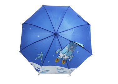Leichtes blaues Zoon scherzt kompaktes Regenschirm-Handbuch öffnen 8mm Metallwelle