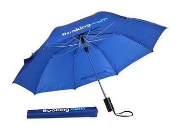 Auto-offene kundenspezifische Logo-Golf-Regenschirme, faltender Golf-Regenschirm-windundurchlässiger Stahlrahmen