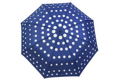 Windundurchlässiger voller automatischer Falten-kreativer Regenschirm-magische Farbe, die wenn naß ändert