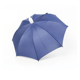 Teleskopischer gerader kreativer Regenschirm-Plastikabdeckung kein Tropfenfänger-Regen-Beweis