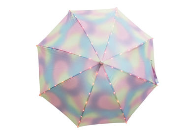 Taschenlampen-helles voll geführtes kreativer Regenschirm-modernes Glühen für Nacht