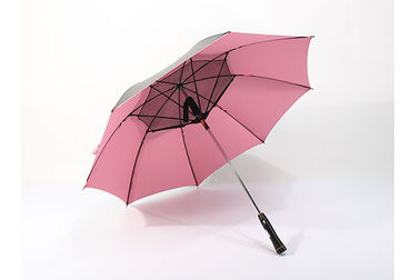 105cm Handbuch-offener Regenschirm mit Batterie-Funktion, abkühlender Regenschirm mit Ventilator