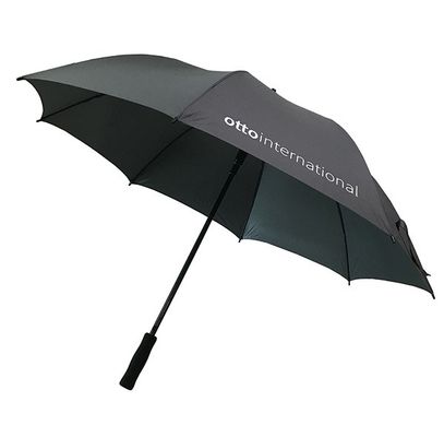 Kundenspezifisches Regenschirm-Fiberglas EVA Handle Golf Umbrella der Fabrik-RPET