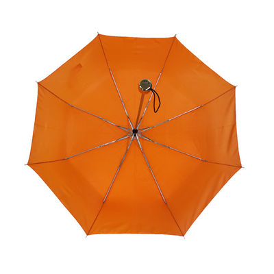 Fördernde 8 Platten 21 Zoll drei Falten-Regenschirm-