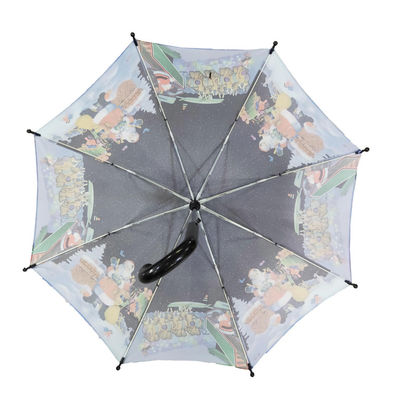 Form-Griff 19&quot; des Weihnachtsmuster-J *8K-Kinderkompakter Regenschirm