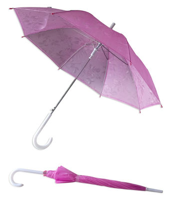 8mm Metallwellen-Jacquardwebstuhl-windundurchlässige Golf-Regenschirme für Männer