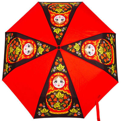 Offenes nahes Selbst21&quot; Falten-Sublimation Art Umbrella *8K drei
