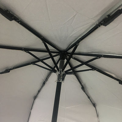Heißer verkaufender windundurchlässiger faltbarer Reise-Regenschirm mit beschichtendem UVgewebe