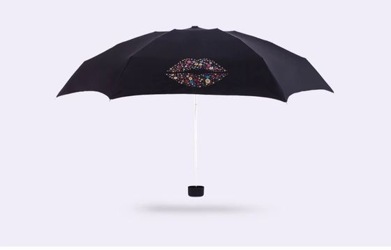 Kleiner wasserdichter faltbarer Regenschirm für Frauen