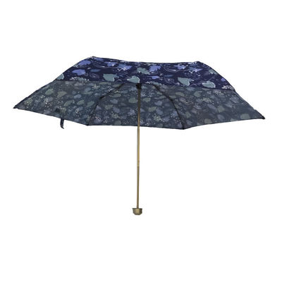 21 Zoll super helle Mini Ladys Umbrellas 3 Falten-