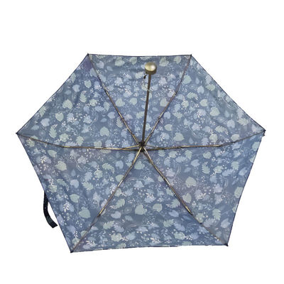 21 Zoll super helle Mini Ladys Umbrellas 3 Falten-