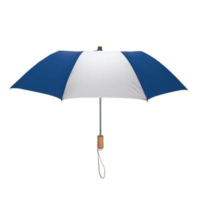 Holzgriff-Rohseide-Gewebe-Selbstfalten-Regenschirm