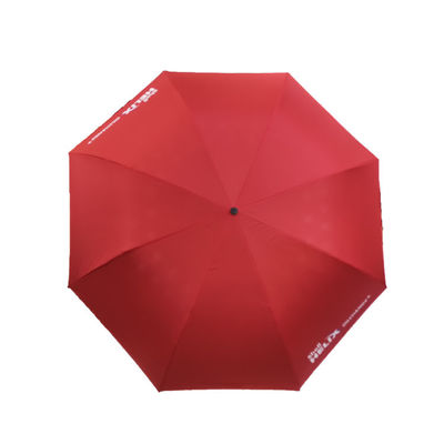 Doppelschicht aufgehobener unzerbrechlicher Sturm-Regenschirm mit c-Haken-Griff