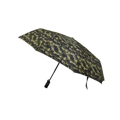 Digital Druck-21 Zoll-Rohseide-windundurchlässiger faltender Regenschirm für Damen