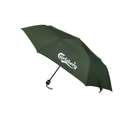 21 Zoll-Aluminiumoxid-Reise-faltbarer Regenschirm kundenspezifisches LOGO