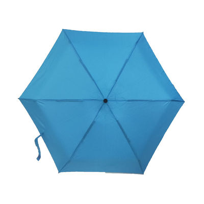 BSCI bescheinigen 19 Zoll 6 der Platten-fünf windundurchlässige Falten-Regenschirm-