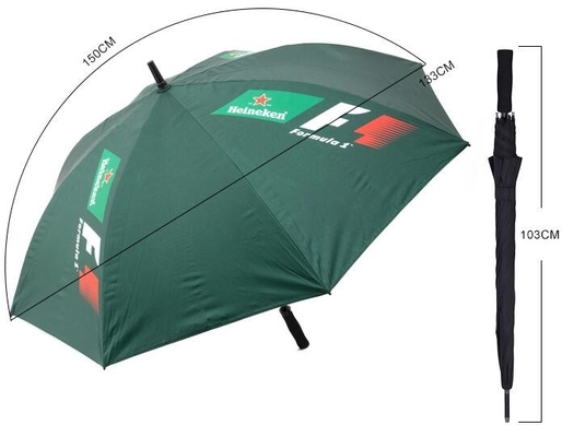 130cm Handbuch offene EVA Handle Fiberglass Ribs Umbrella