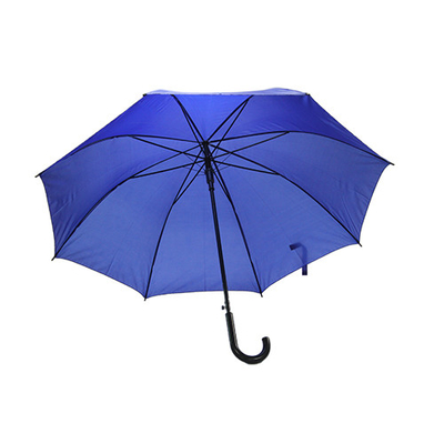 J-Griff-Normallack-Regenschirm mit 8mm Metallwelle