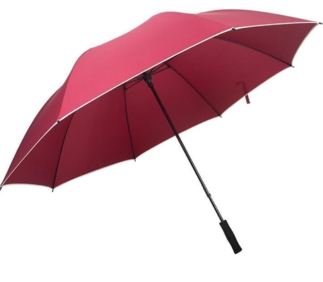Manueller offener Fiberglas-Rahmen-großer Größen-Golf-Regenschirm