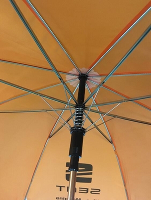 BV bestätigte automatischen offenen langen Stock-Regenschirm des Polyester-190T