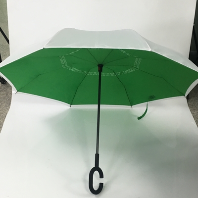 Polyester-Rückseiten-naher Regenschirm AZO freie Doppelschicht-190T