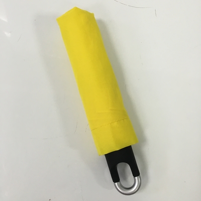 Windundurchlässiger faltbarer Verschluss-Regenschirm Gewebe der Rohseide 190T