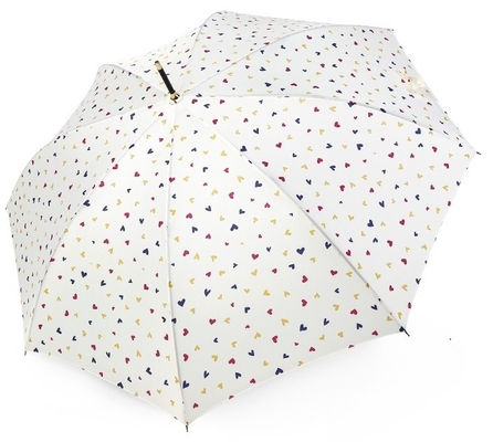 Rohseide-langer Regen-Regenschirm des Durchmesser-105CM für Damen