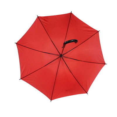 RPET-Rohseide kundenspezifischer Logo Umbrella Diameter 105CM mit Plastikj-Griff