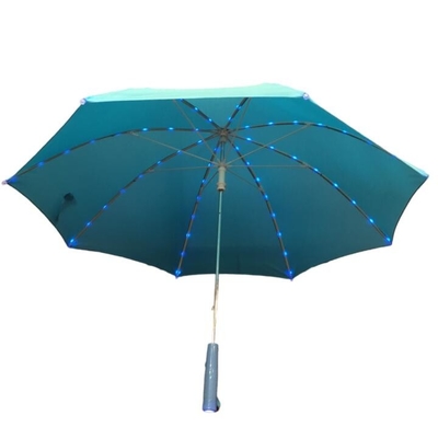 Des Durchmesser-80CM offener LED Licht-Regenschirm Rohseide-des Handbuch-für Kinder