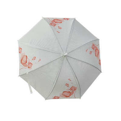 Digital, die Damen-windundurchlässigen geraden Regenschirm drucken