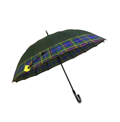 Gerader windundurchlässiger Regenschirm Soems 24k mit langem Griff