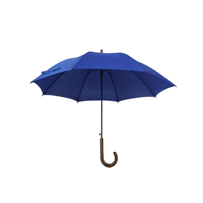 Windundurchlässiger Normallack-fördernder Geschenk-Regenschirm SGS mit Holzgriff