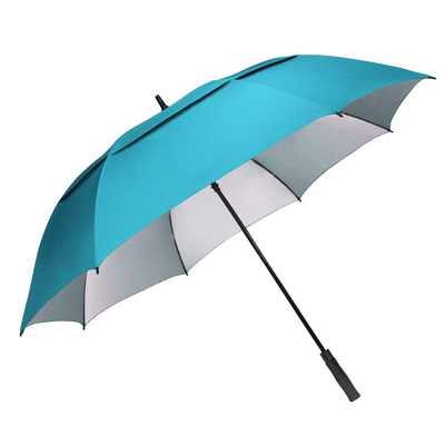 Persönlichkeits-Sublimations-Golf-Regenschirm kundenspezifischer Logo Prints Promotional