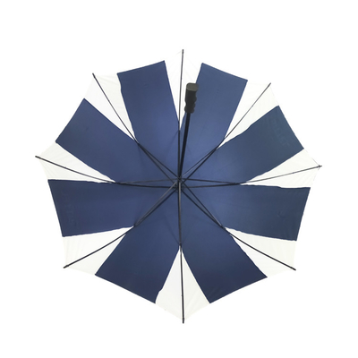Rohseide-Gewebe-Überdachungs-manueller offener Regenschirm-Schwarz-Metallrahmen