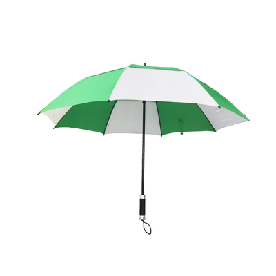 Gold 68 Zoll-Golf-Regen-Regenschirm für Förderung