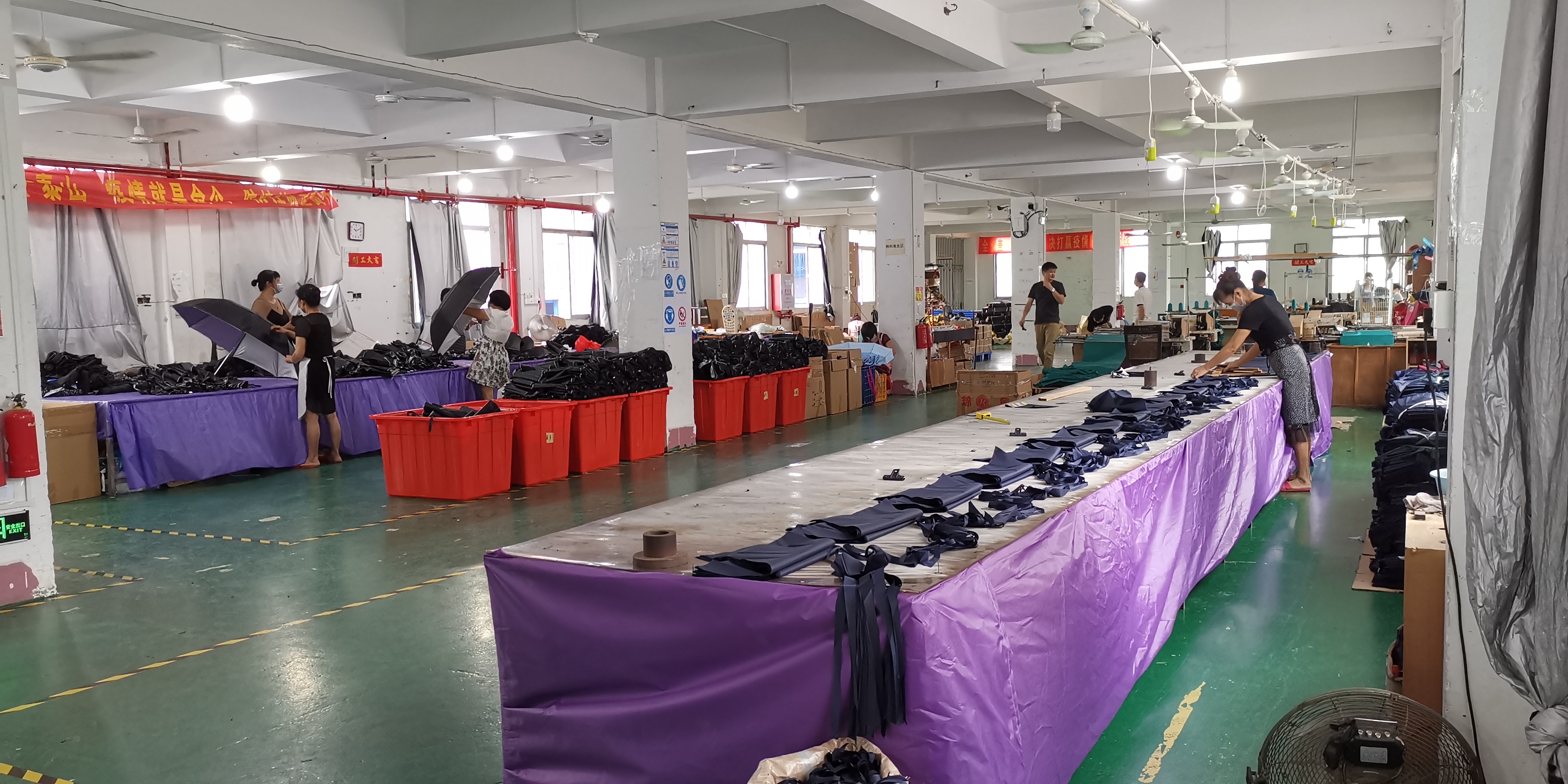 Xiamen United-Prosperity Industry & Trade Co., Ltd. Fabrik Produktionslinie