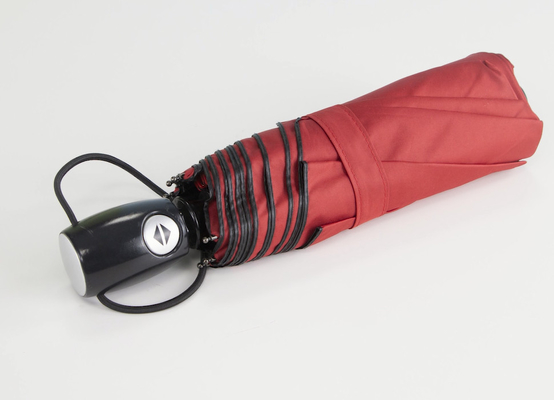 Fiberglas-Rippen zum automatischen Öffnen und Schließen des Regenschirms. Passen Sie das Logo an