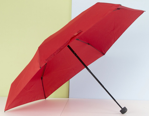 5 Zusammenklappbarer Regenschirm zum Öffnen und Schließen Mini-Regenschirm