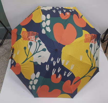 19 "* 6k Taschensonnenschirm Manueller offener Damenschirm