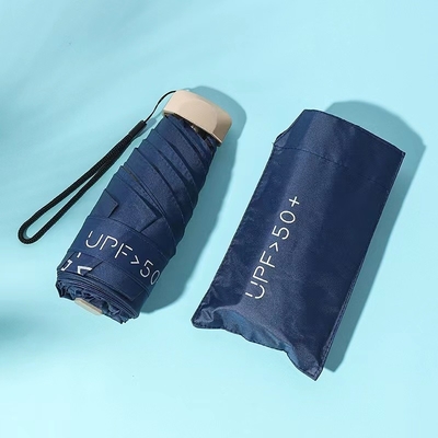Ultra Low Light Portable 5 Faltbarer Regenschirm Sunblock UV Kleiner Taschenschirm