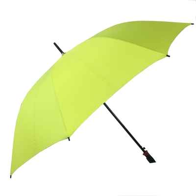 30 Zoll-Gummigriff-offener Golf-Regenschirm-Fiberglas-Selbstrahmen