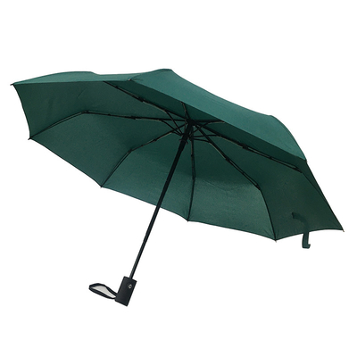 8 Rippen Semi-Auto-Offener Regenschirm Damen Regenschirm Pongeeschutz