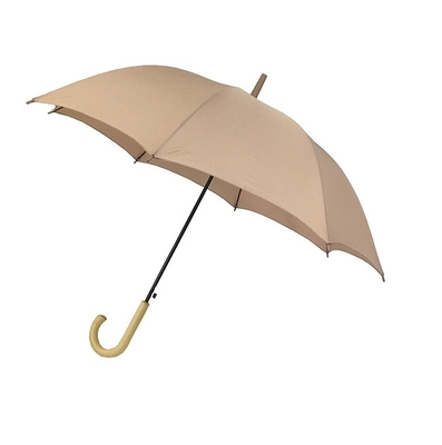 Einfacher Farblangen Regenschirm Auto-Offener Regenschirm Langes Design Geschlossen Länge 92cm