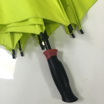 Winddicht schwarzer Golf-Regenmantel mit geradem Griff