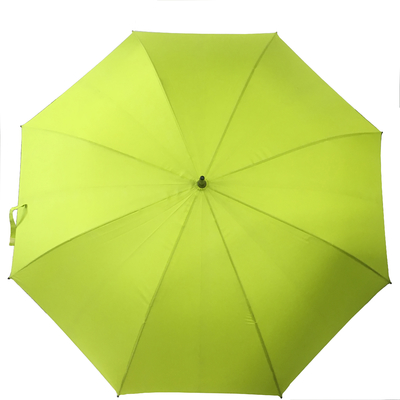Winddicht schwarzer Golf-Regenmantel mit geradem Griff