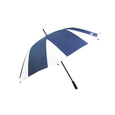 Polyester / Pongee Stoff Firmenmarken Golfschirme mit Plastikgriff