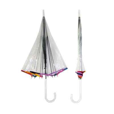 PVC-Strahlschirm in Form einer Kuppel mit Glasfaserribben