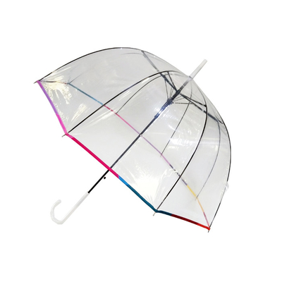 PVC-Strahlschirm in Form einer Kuppel mit Glasfaserribben
