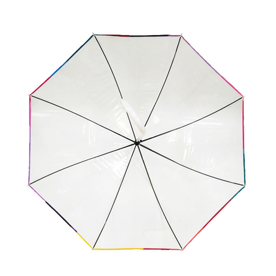PVC-Strahlschirm in Form einer Kuppel mit Glasfaserribben